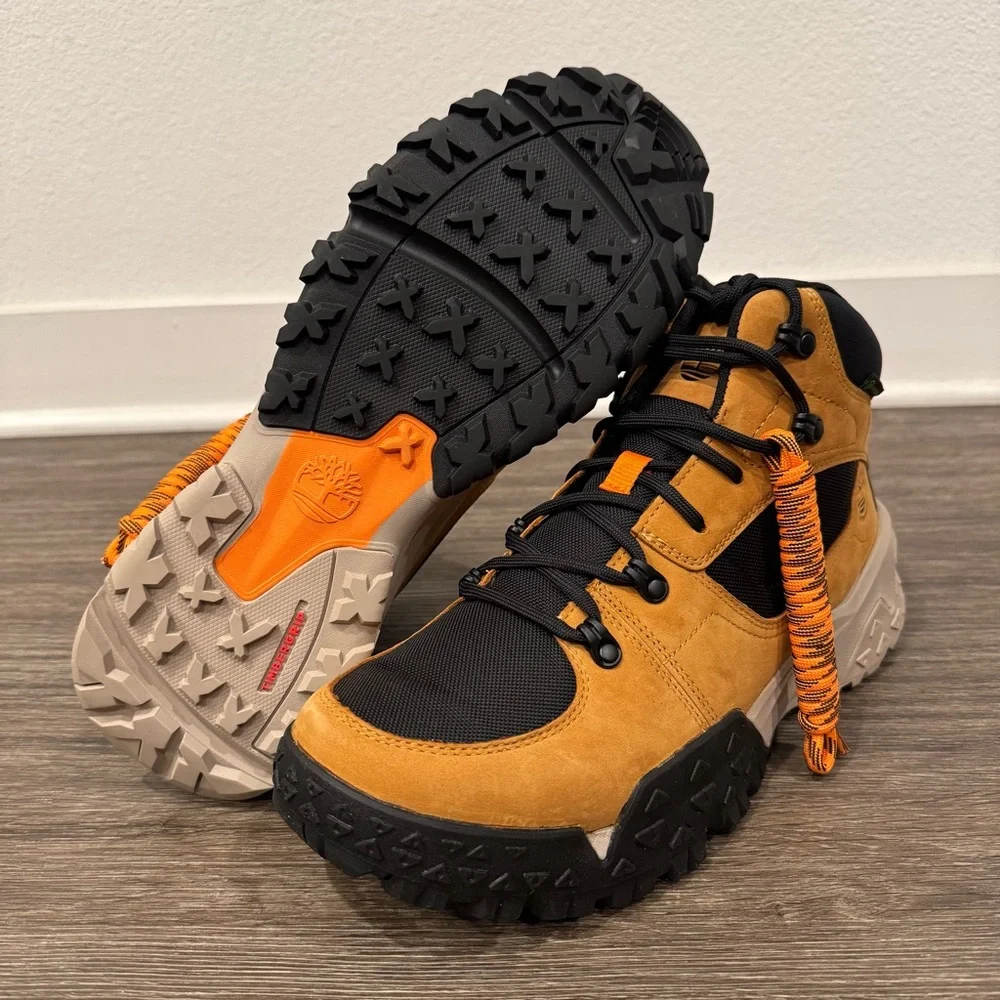 Timberland MOTION SCRAMBLE MID LACE WATERDROOP WHEAT NUBUCK sz 11.5